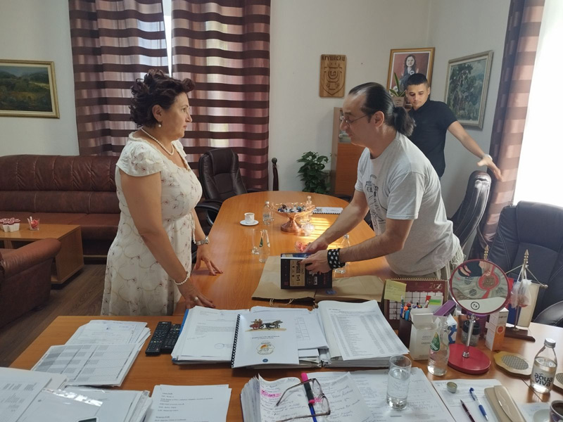 Poseta Nikosa Dalanpirasa, direktora festivala stripa i društvenih igara „COMIC N’ PLAY“ iz Soluna